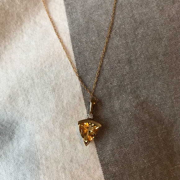 Nordstrom Jewelry - Yellow Diamond Necklace